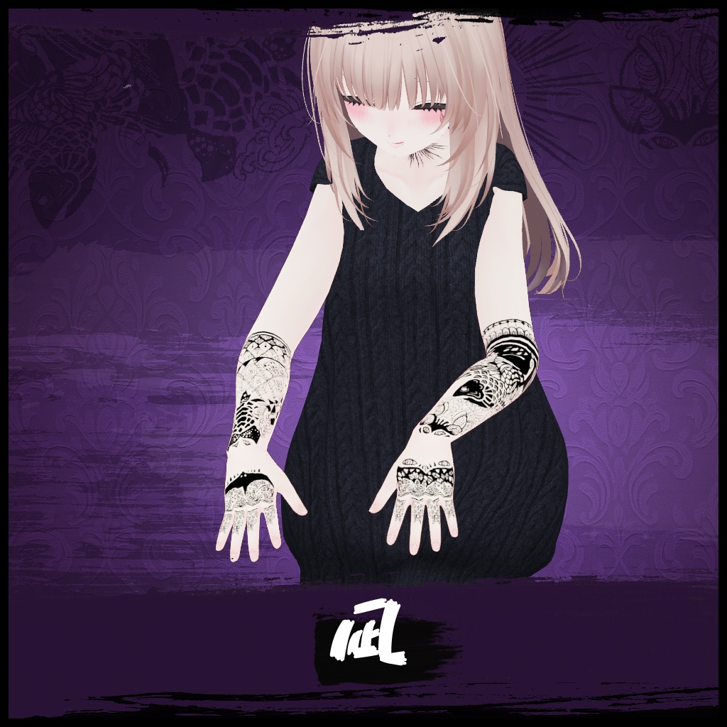 【5アバター対応】タトゥープロジェクトno1:生命