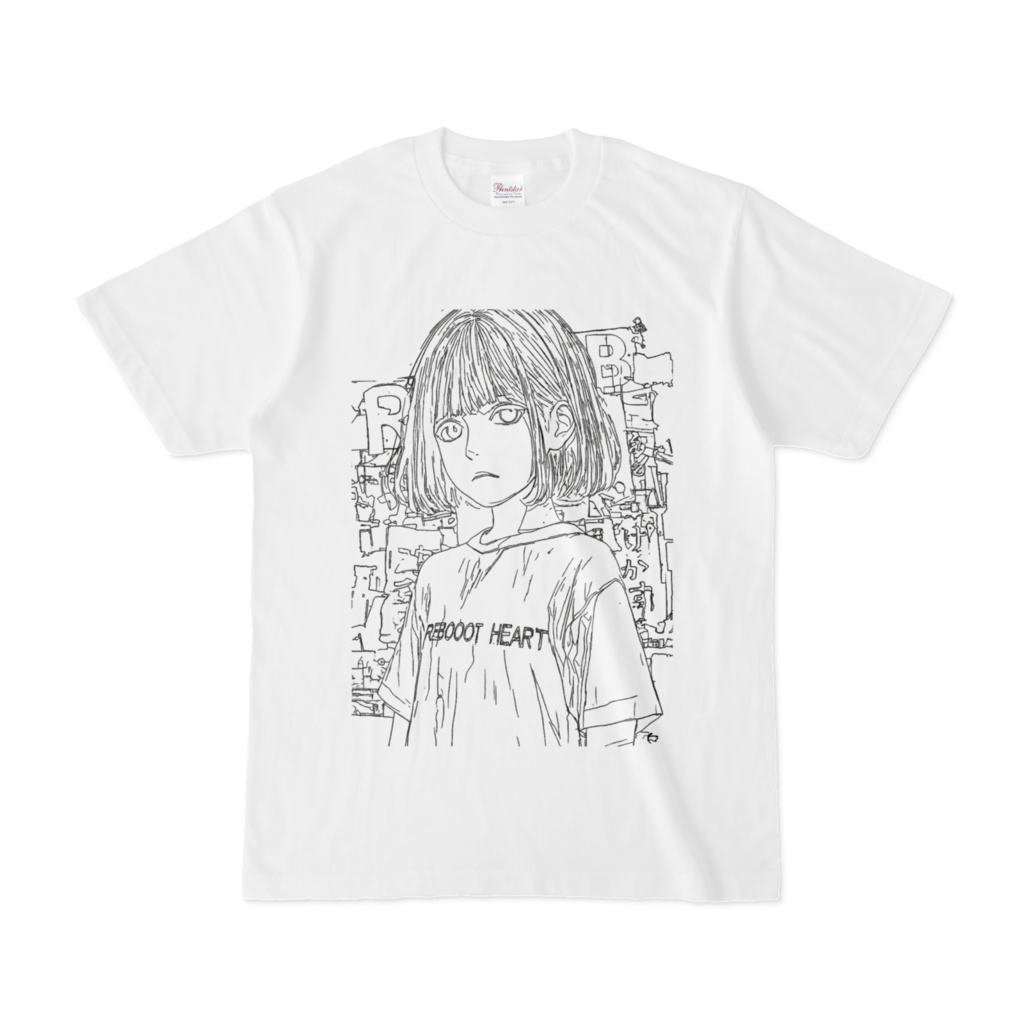 あわいあこ Drop#002 REBOOT HEART_White_Line