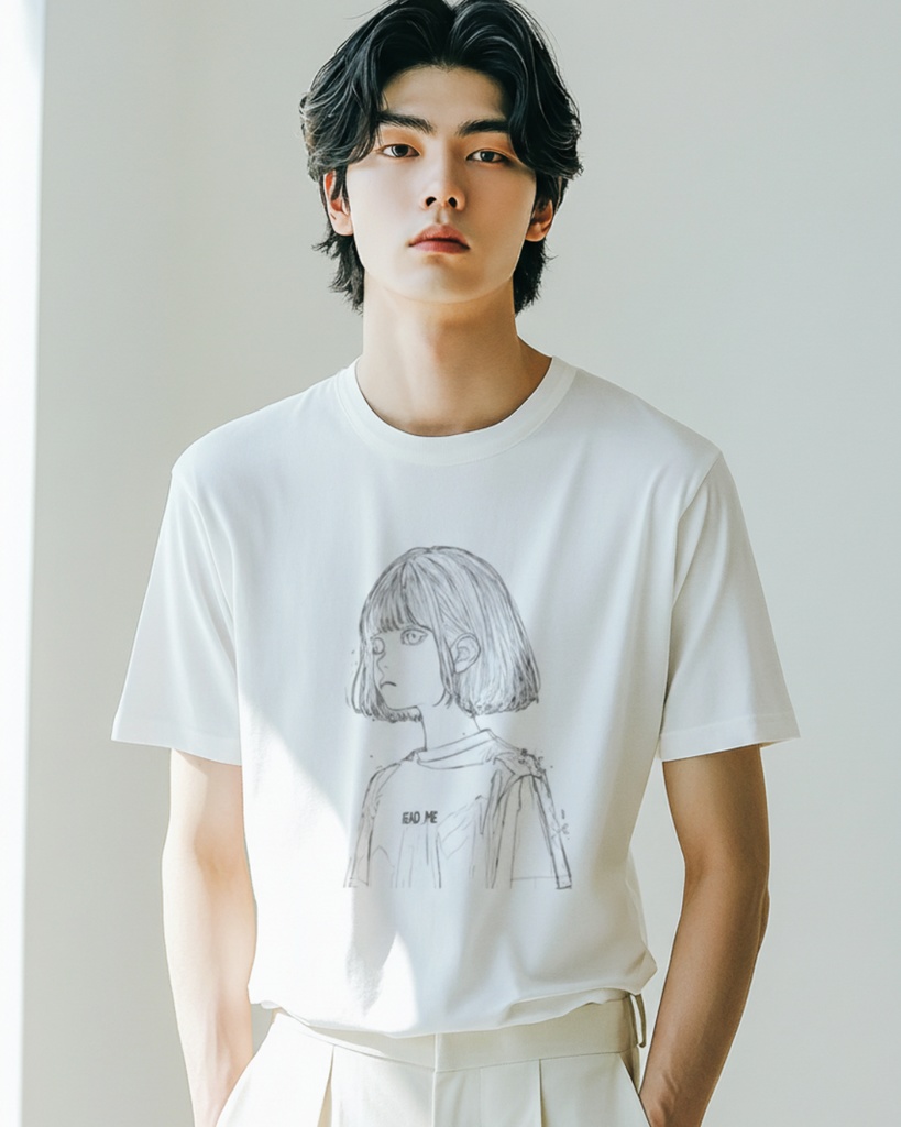 あわいあこ Drop#003 READ ME_White_Line