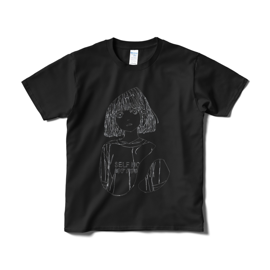 あわいあこ Drop#004 SELF NOT FOUND_Black_Line