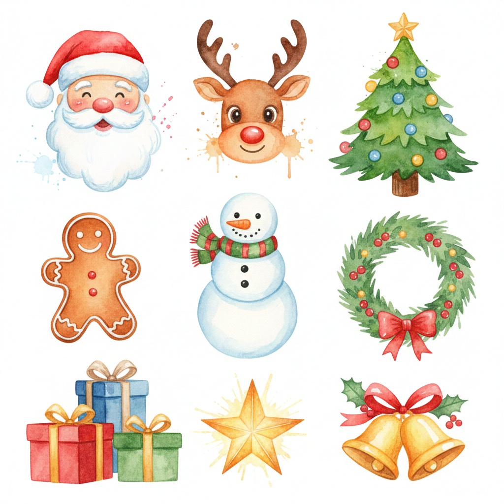 🎄Christmas Clipart Collection|100 PNG