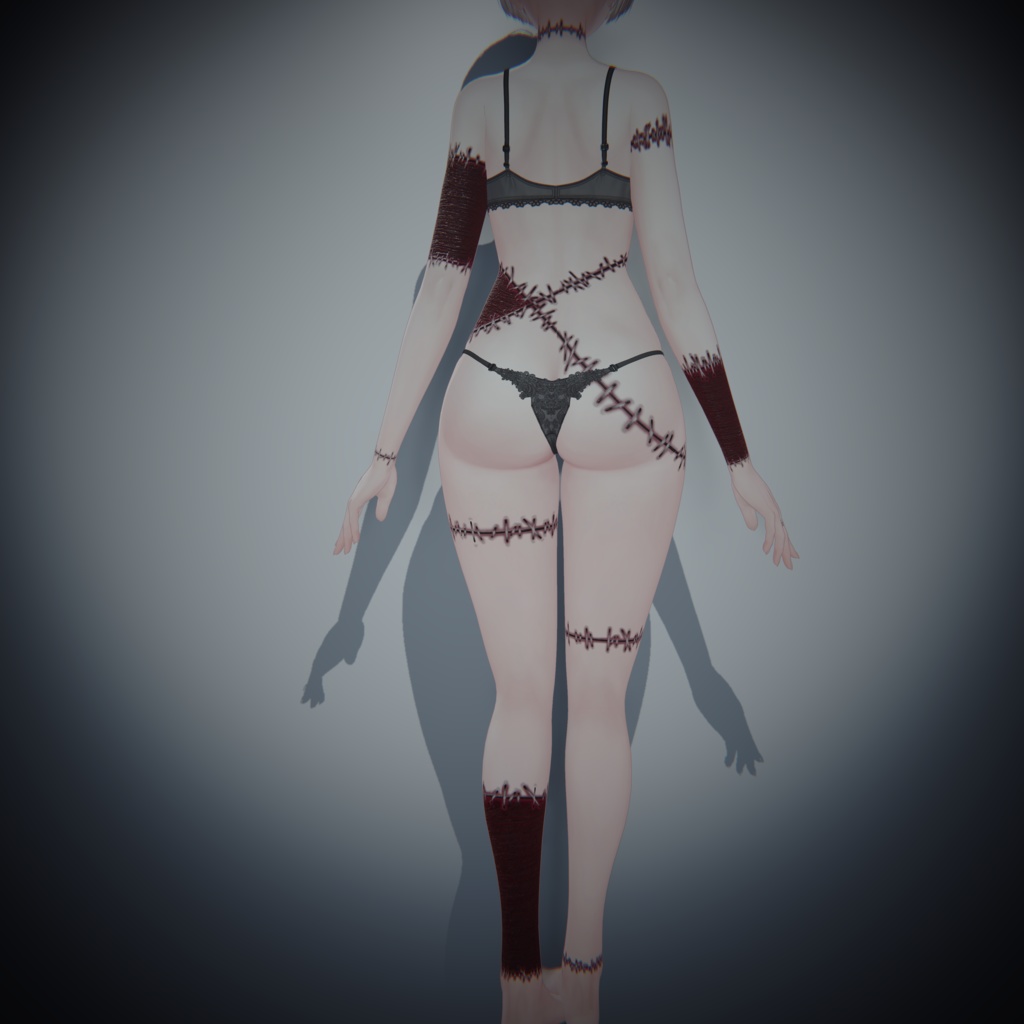 LUMINA ルミナ専用 ツギハギタトゥーテクスチャ