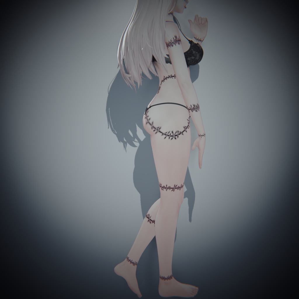 LUMINA ルミナ専用 ツギハギタトゥーテクスチャ