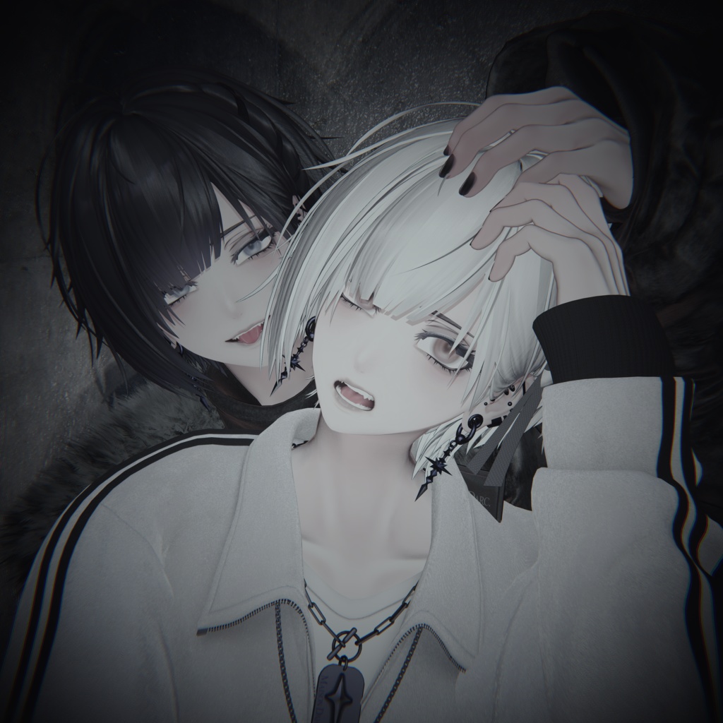 泣夜専用 ダークメイク