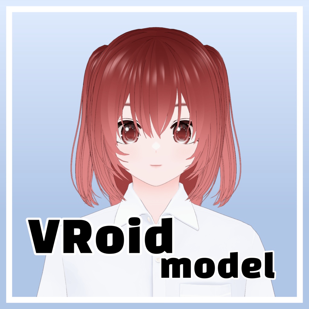 VTUBER 3D model (5 Color) [Vroid]