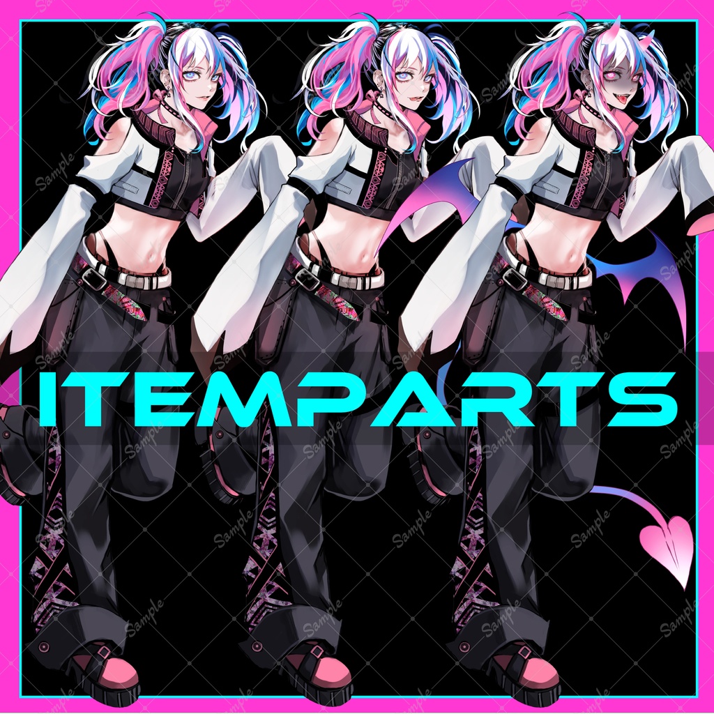 【立ち絵素材】AKUMA😈GIRL