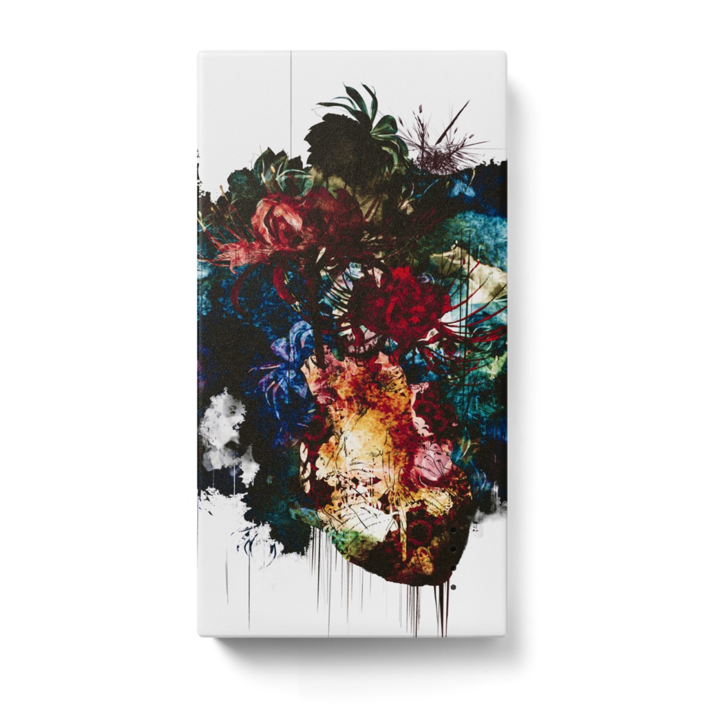 〜曼珠沙華〜モバイルバッテリー (WHITE)