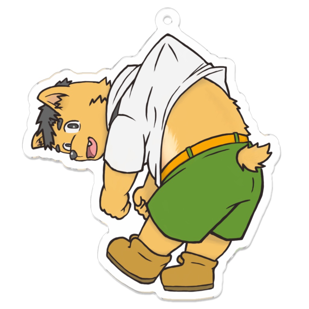 つままれキーホルダー中/弐濠(にごう)くん