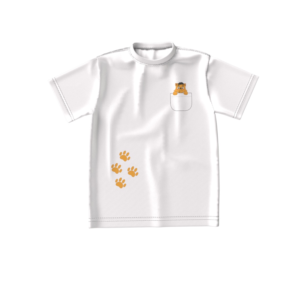 弐濠くん顔出しTシャツ(ビッグシルエット)