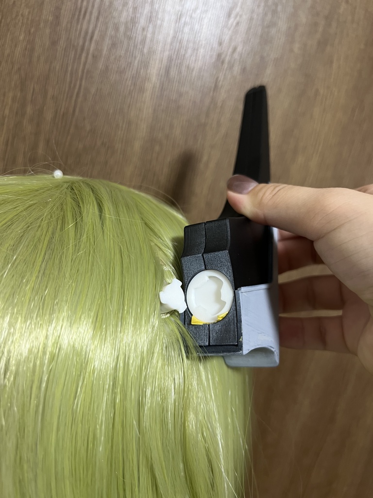 【ピタクルロック】ウィッグ用パーツ付け外しアイテム