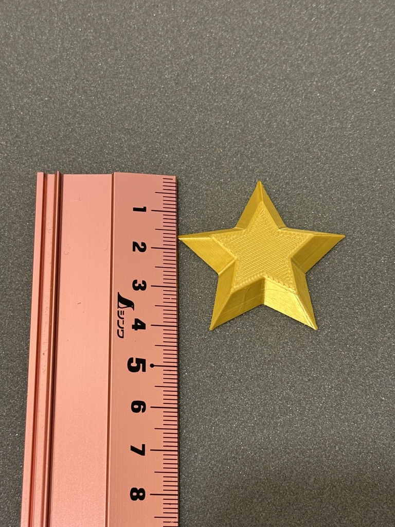 【4cm】コスプレ造形素材(PLA製/金色)