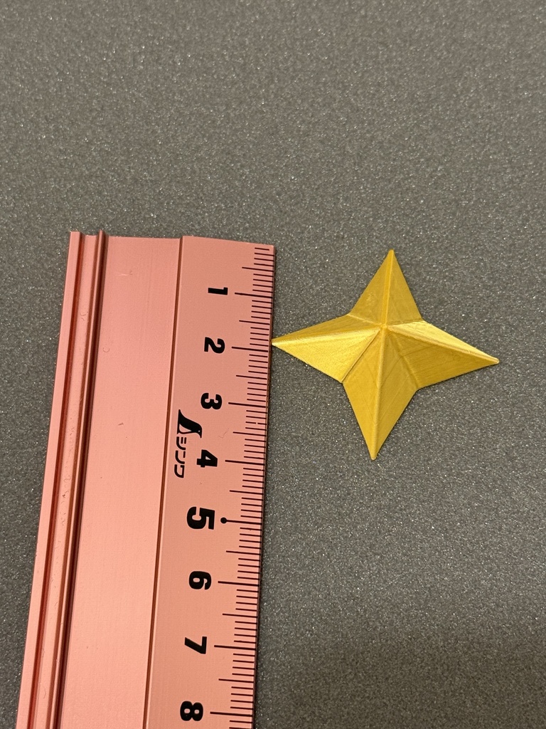 【4cm】コスプレ造形素材(PLA製/金色)