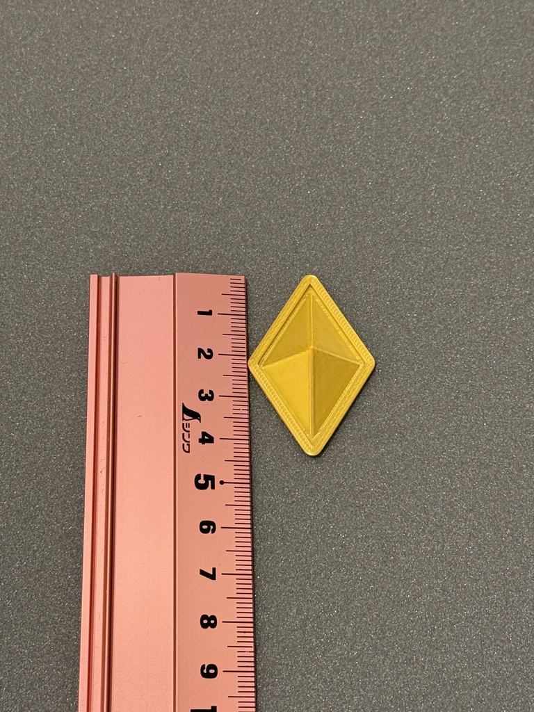 【4cm】コスプレ造形素材(PLA製/金色)