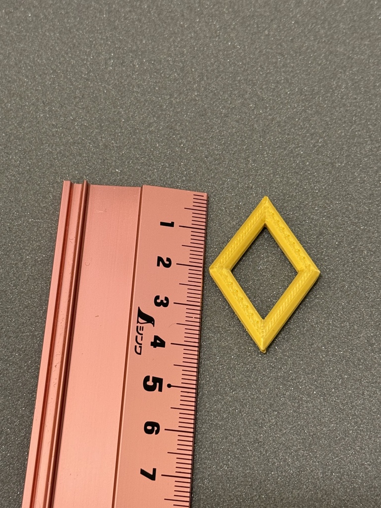 【4cm】コスプレ造形素材(PLA製/金色)