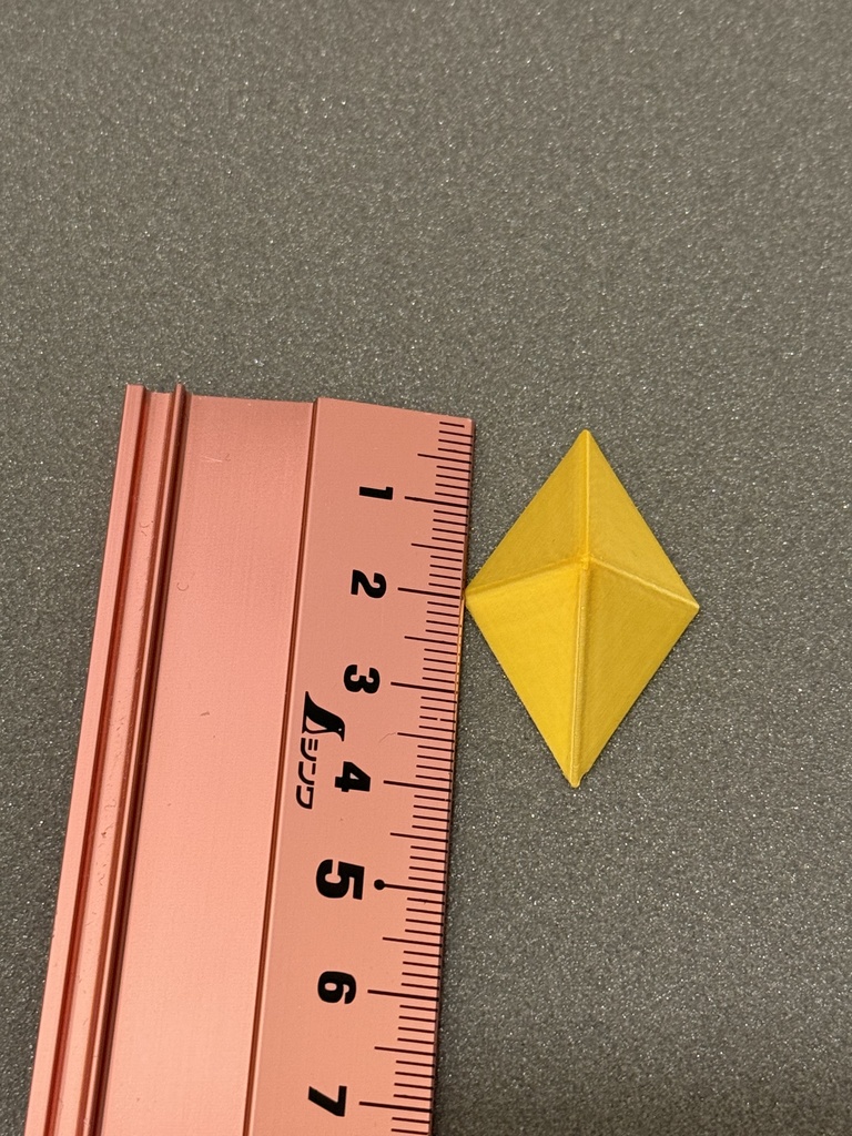 【4cm】コスプレ造形素材(PLA製/金色)