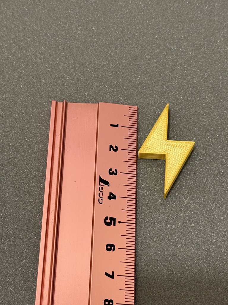 【4cm】コスプレ造形素材(PLA製/金色)