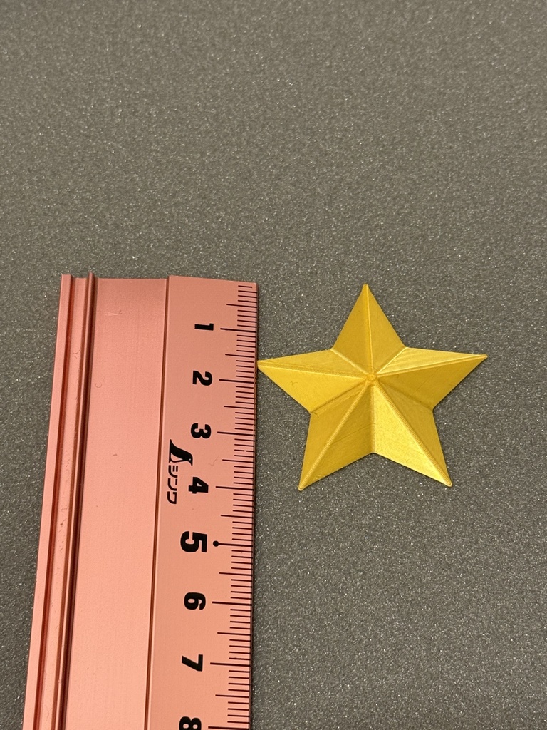 【4cm】コスプレ造形素材(PLA製/金色)
