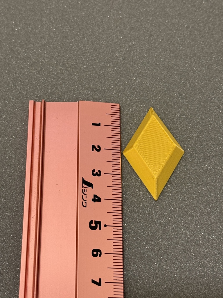 【4cm】コスプレ造形素材(PLA製/金色)