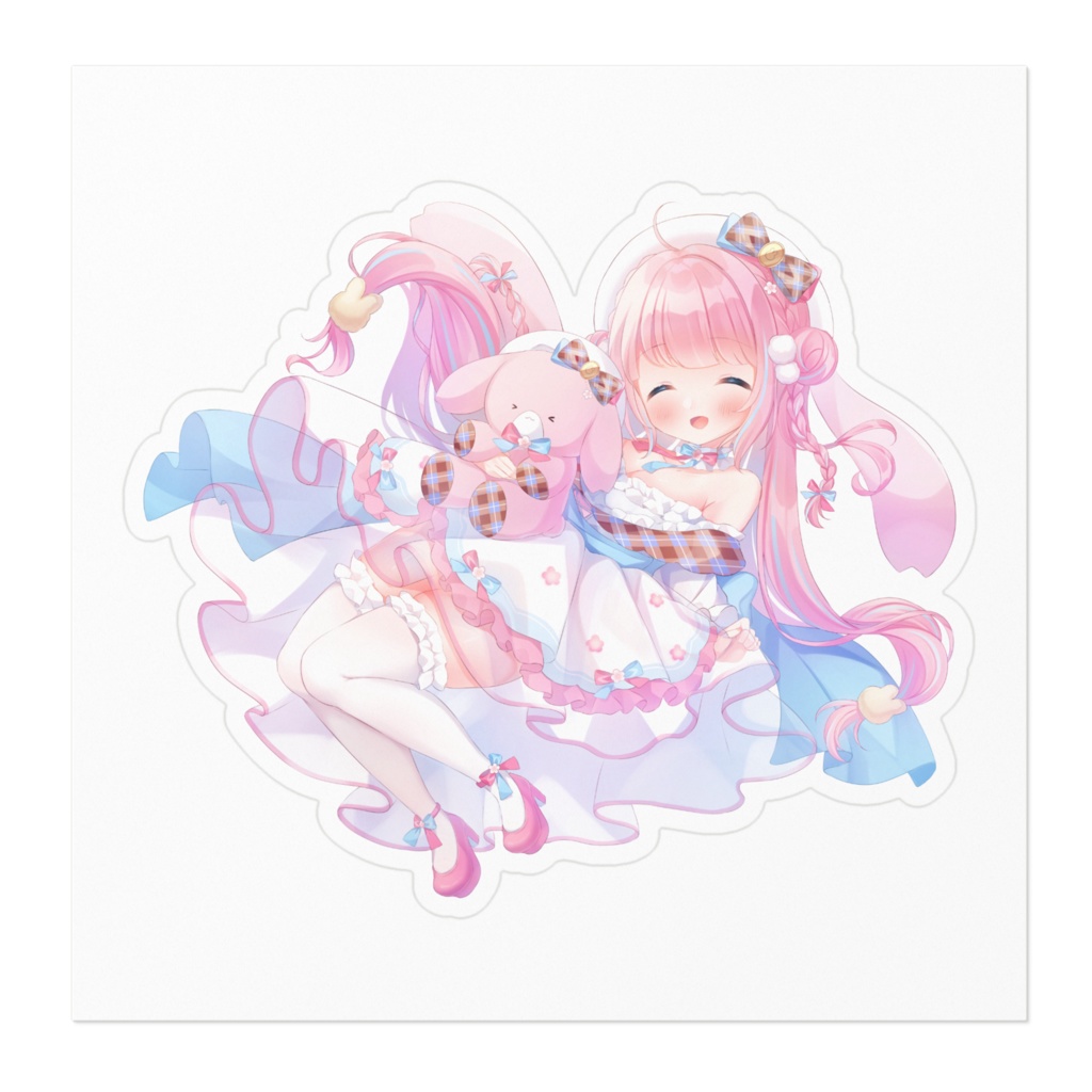 【1周年記念】とあまる大判すてっかー。ver.すまいる