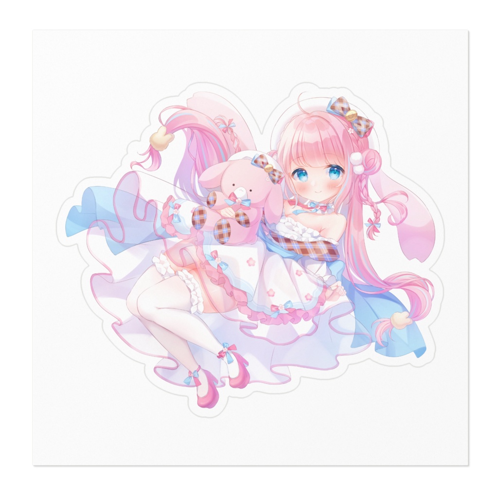 【1周年記念】とあまる大判すてっかー。ver.ほほえみ