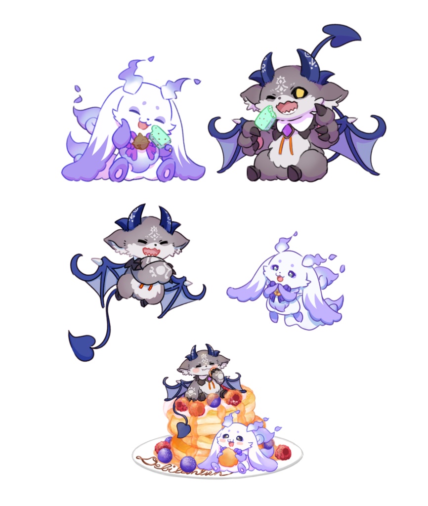 でびるんるんセット - トロとみかん - BOOTH