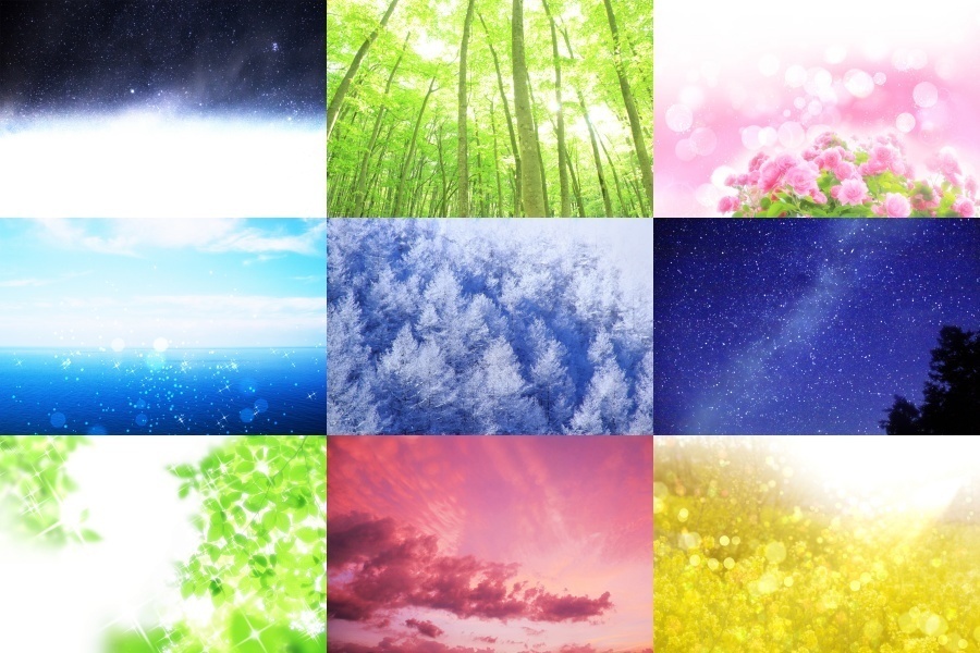 サクッと使える背景画像