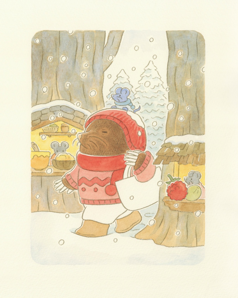 「もぐらくんとねずみくん　おかいもの」