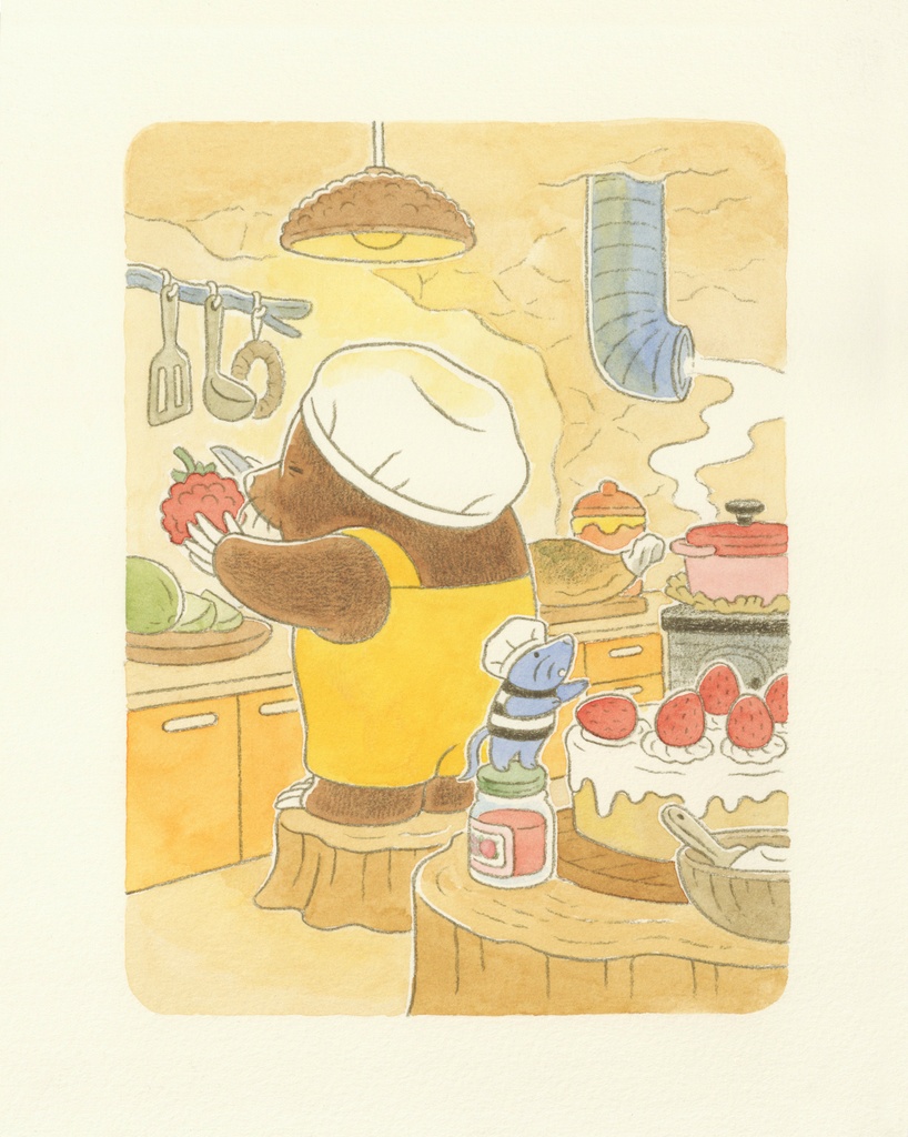 「もぐらくんとねずみくん　ごちそうづくり」