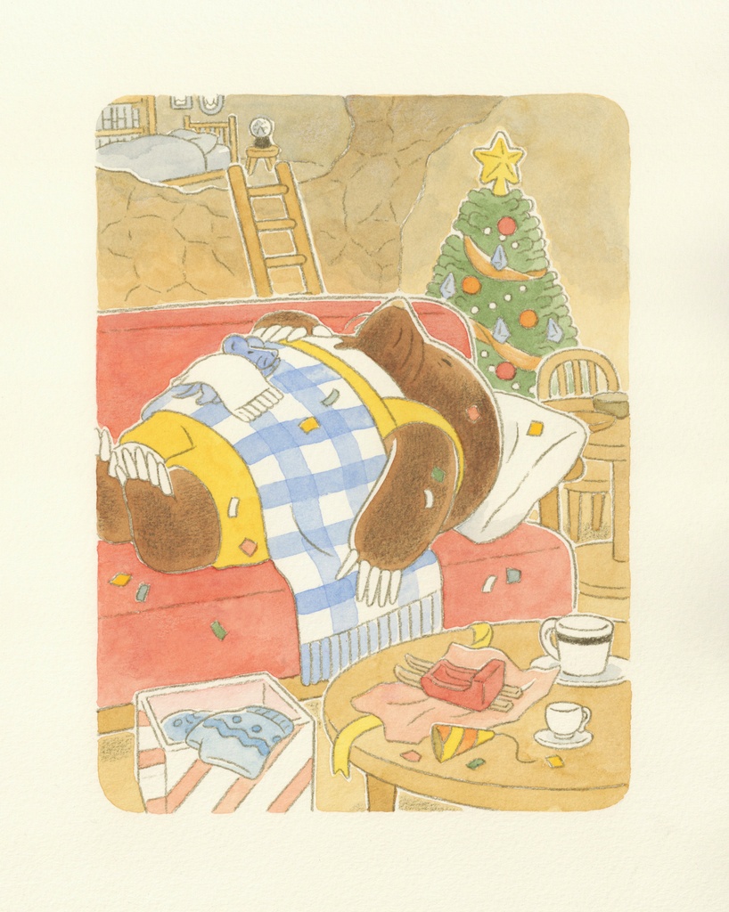 「もぐらくんとねずみくん　パーティーのあと」