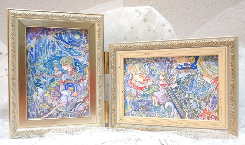 額装作品「あなたを探して」　※通販限定商品