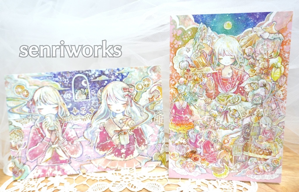 【新作】羊ちゃんポスカセット　