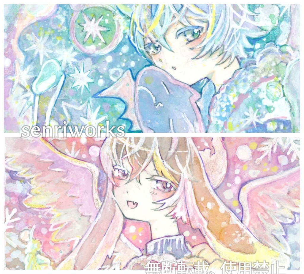 【新作】フレームレス　ミニ原画