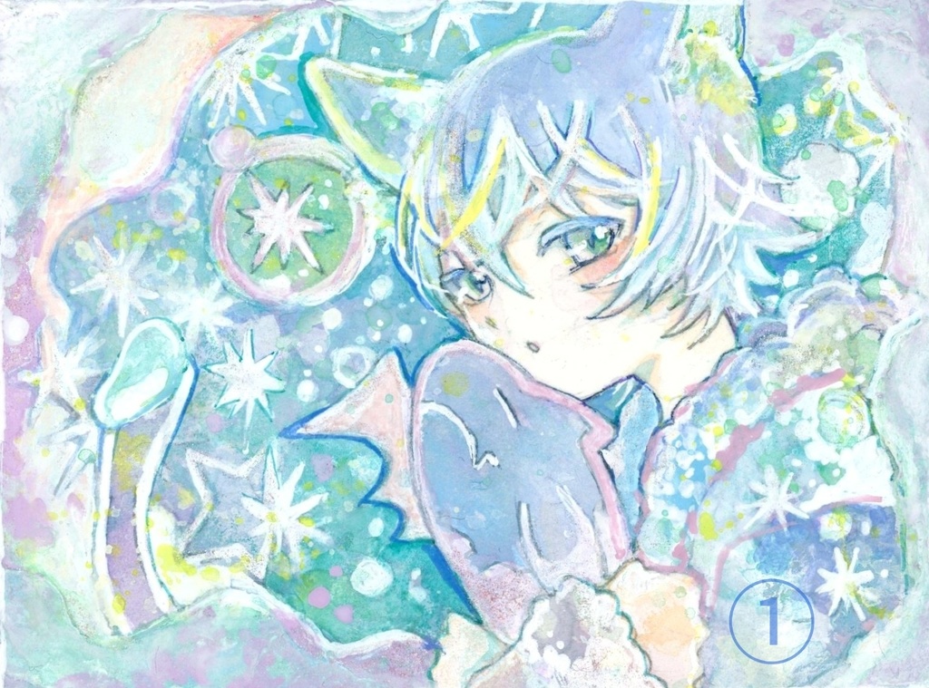 【新作】フレームレス ミニ原画