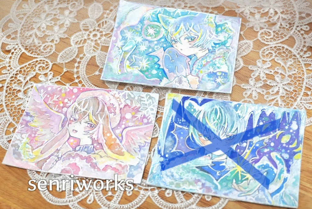 【新作】フレームレス ミニ原画