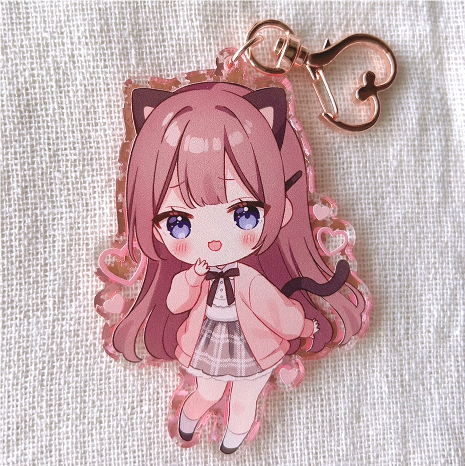 和歌ちゃん桜アクリルキーホルダー