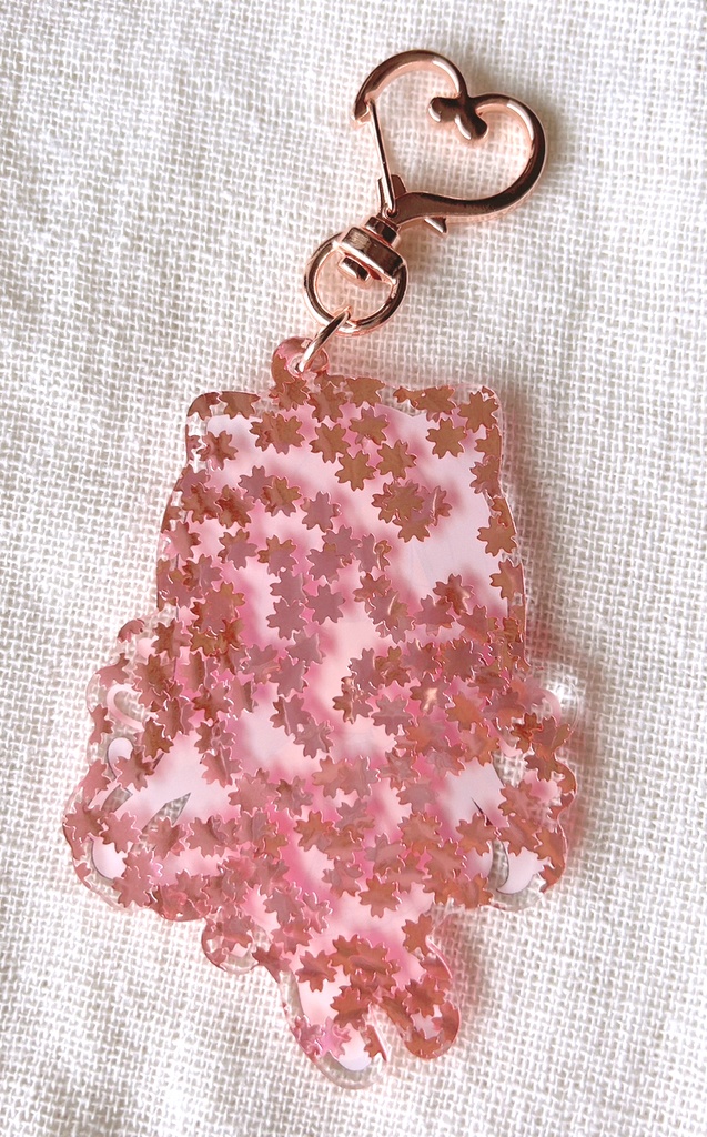 【再々販】和歌ちゃん桜アクリルキーホルダー