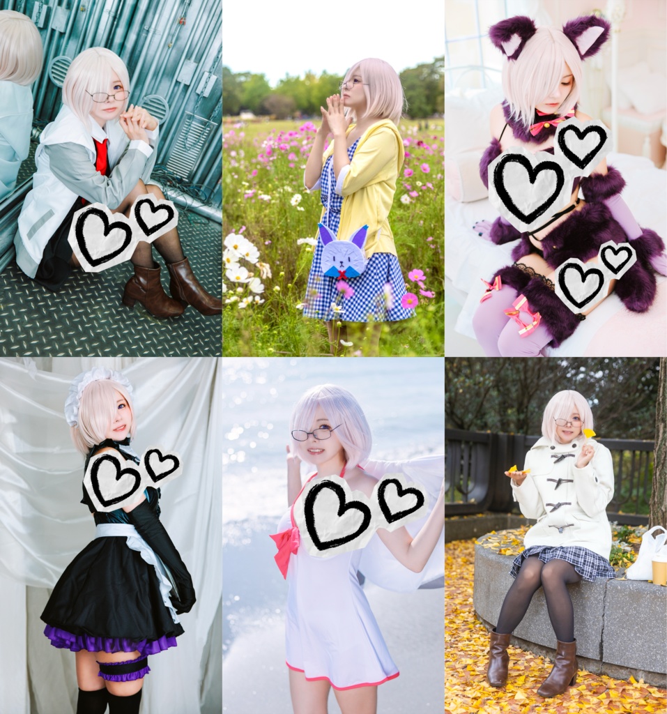 【C105新刊】FGO・マシュ衣装まとめ写真集