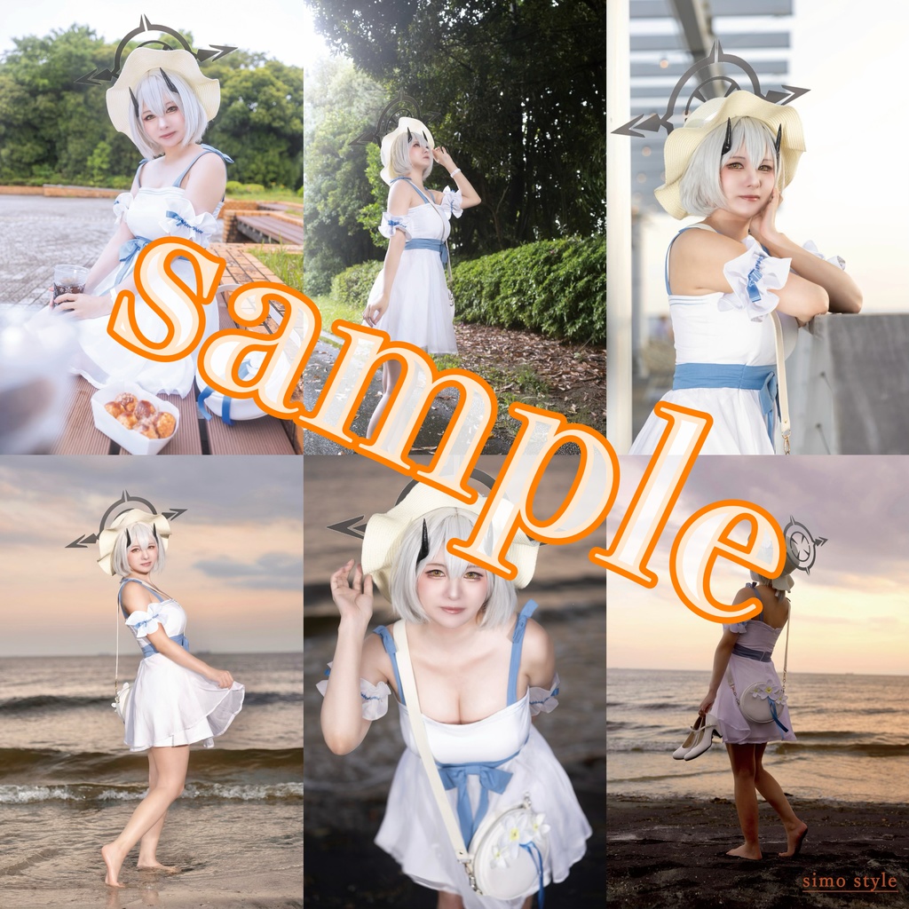 【C106新刊】氷室セナ私服写真集【ブルアカ】