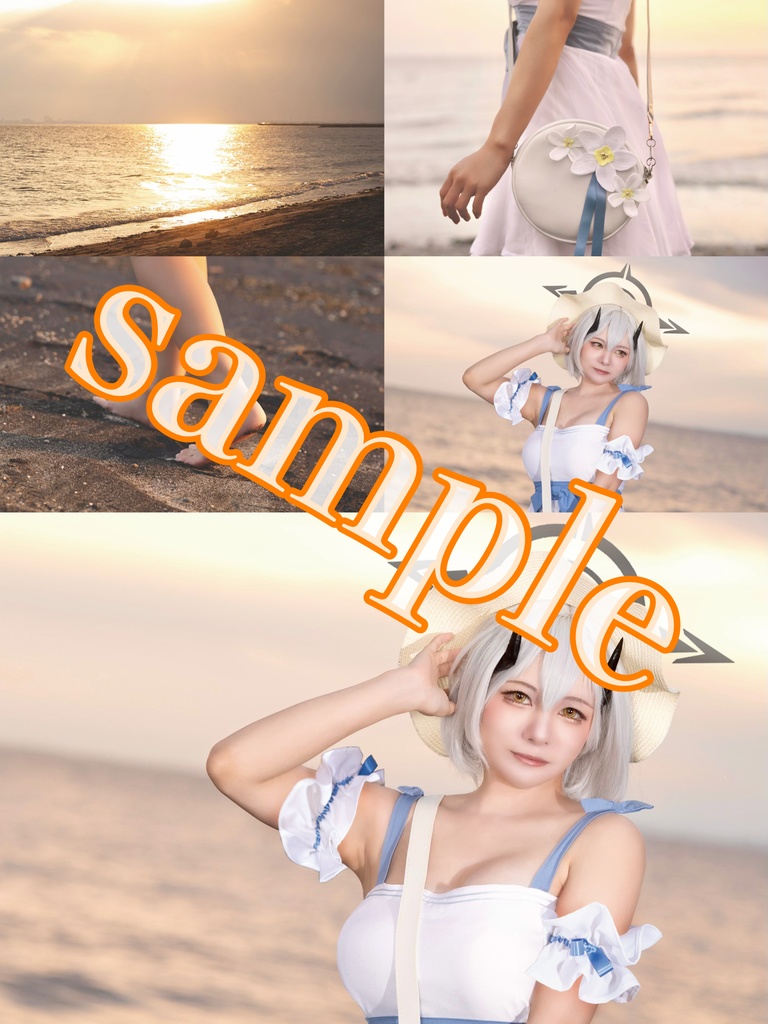 【C106新刊】氷室セナ私服写真集【ブルアカ】