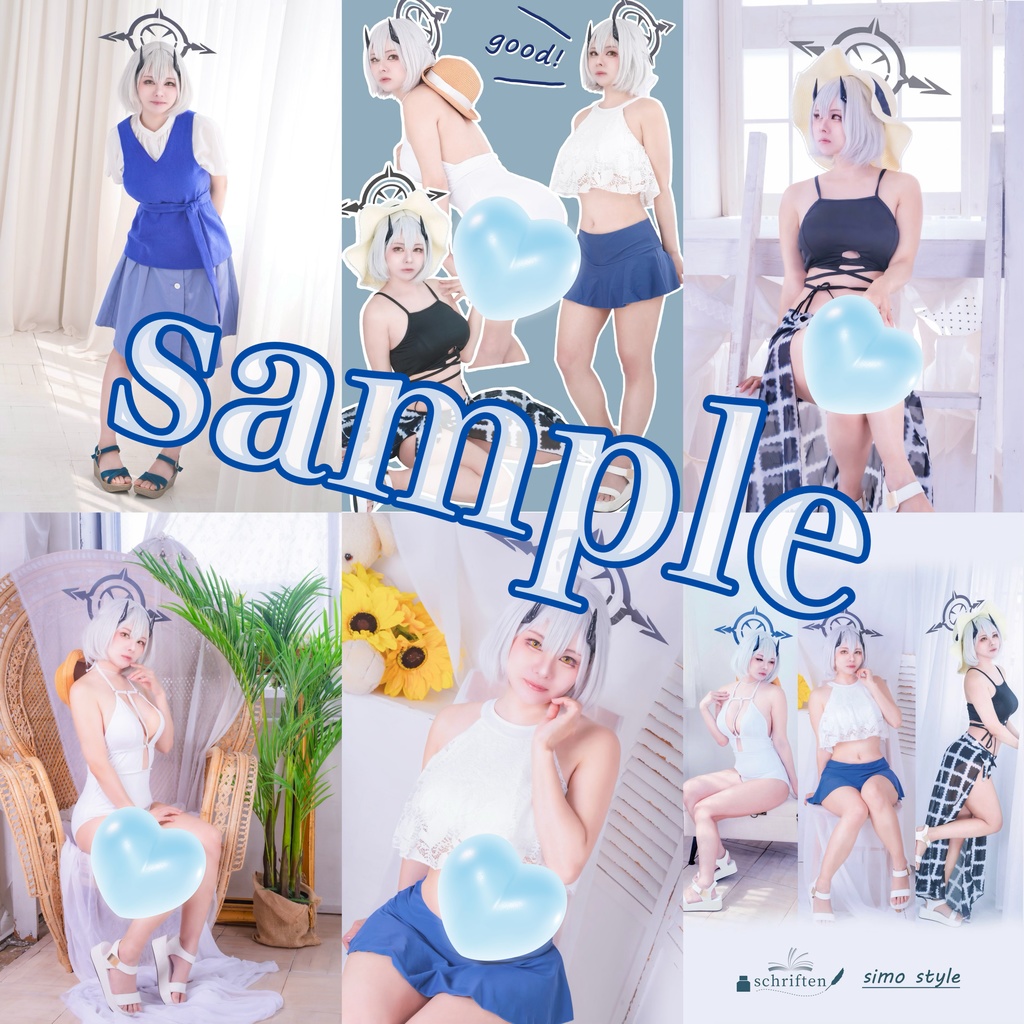 【C106新刊】氷室セナねつ造水着写真集【ブルアカ】