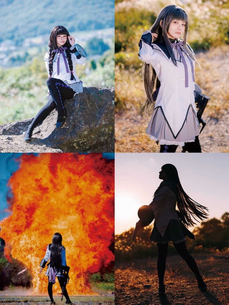 【C107新刊】暁美ほむら写真集【まどマギ】