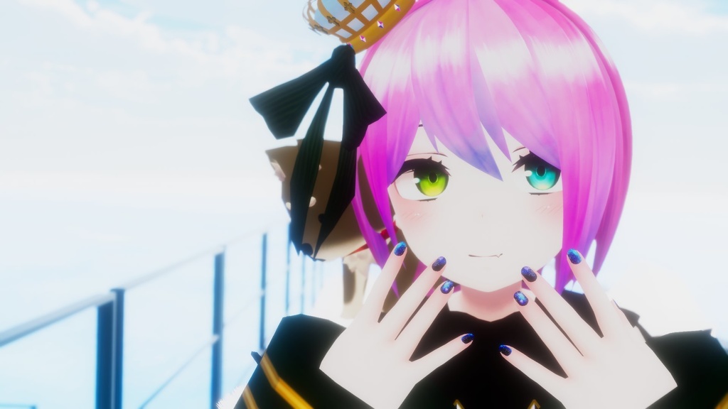 3Dアバター向けネイルテクスチャ ”夜空イメージ” ウルフェリア、ここあ、薄荷、ラスク(ミルク新)、レイニィ、フィリナ、レスキュナ、狐雪、ユメ、エミスティア、透羽、セフィラ、アッシュ、碼希、RONO(スヴァルトリリヤ)、ルシナ、ヨール、竜胆、舞夜、Pネイル、ユリスフィア想定