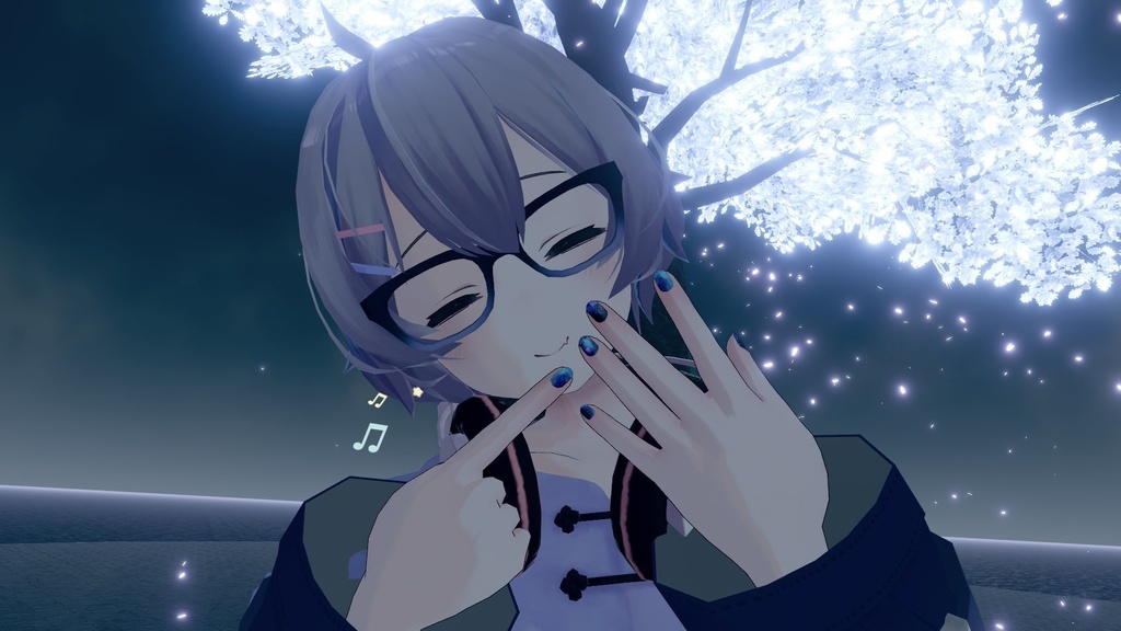 3Dアバター向けネイルテクスチャ ”夜空イメージ” ウルフェリア、ここあ、薄荷、ラスク(ミルク新)、レイニィ、フィリナ、レスキュナ、狐雪、ユメ、エミスティア、透羽、セフィラ、アッシュ、碼希、RONO(スヴァルトリリヤ)、ルシナ、ヨール、竜胆、舞夜、Pネイル、ユリスフィア想定