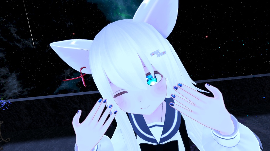 3Dアバター向けネイルテクスチャ ”夜空イメージ” ウルフェリア、ここあ、薄荷、ラスク(ミルク新)、レイニィ、フィリナ、レスキュナ、狐雪、ユメ、エミスティア、透羽、セフィラ、アッシュ、碼希、RONO(スヴァルトリリヤ)、ルシナ、ヨール、竜胆、舞夜、Pネイル、ユリスフィア想定