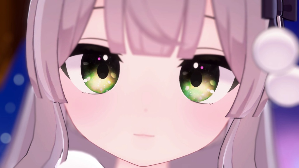 ラスク、ミルクちゃん用アイテクスチャ星空イメージ