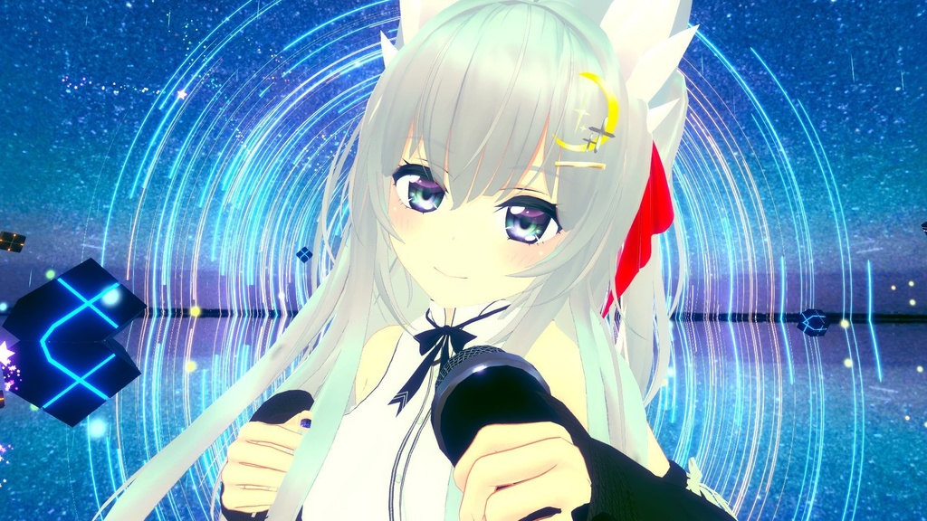 エミスティアちゃん用アイテクスチャ星空イメージ