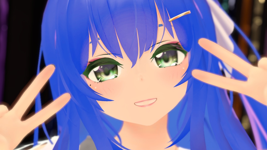 エミスティアちゃん用アイテクスチャ星空イメージ