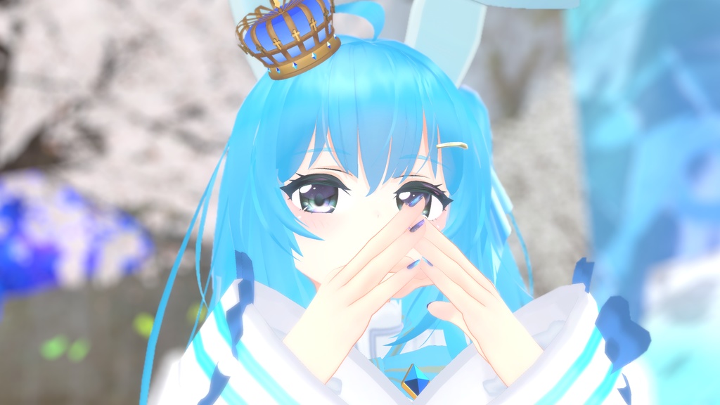 エミスティアちゃん用アイテクスチャ星空イメージ