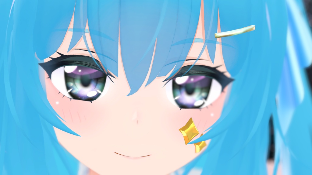 エミスティアちゃん用アイテクスチャ星空イメージ