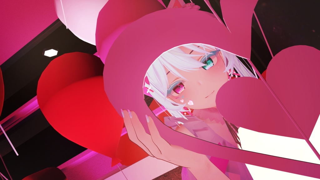 VRCHATアバター向けネイルテクスチャ ”液体イメージ”